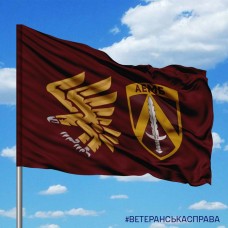 Прапор 4 ДШБ 95 ОДШБр два знаки
